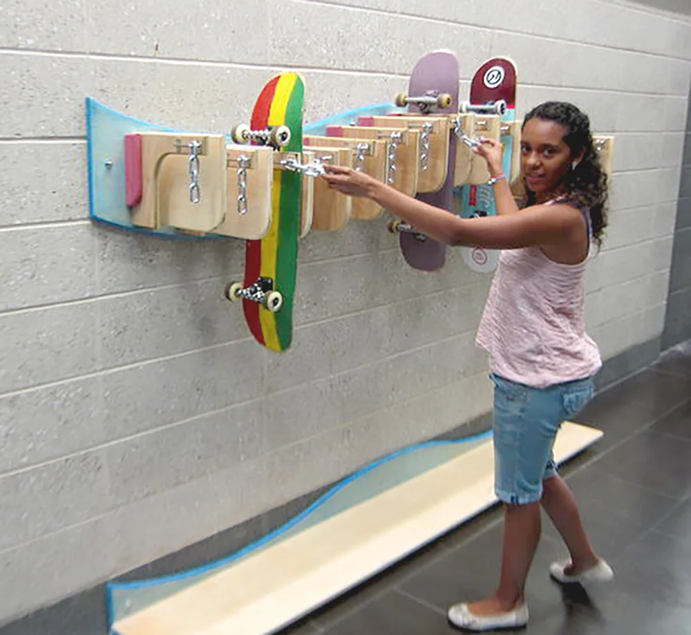 PCTA Skateboard Rack — DownCity Design